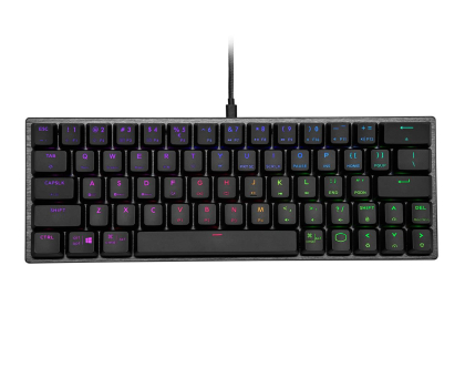Klawiatura COOLER MASTER SK620 podświetlenie RGB Low profile Switch Red SK-620-GKTR1-US